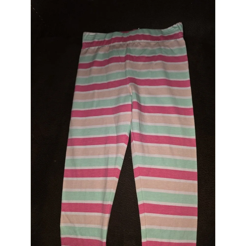 Cynthia‎ rowley girl boss top and striped leggings side 4 nwt